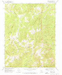 Download a high-resolution, GPS-compatible USGS topo map for Morey Peak, NV (1973 edition)