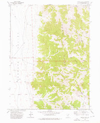 preview thumbnail of historical topo map of Elko County, NV in 1972