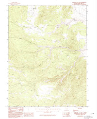 Download a high-resolution, GPS-compatible USGS topo map for Mormon Jack Pass, NV (1994 edition)