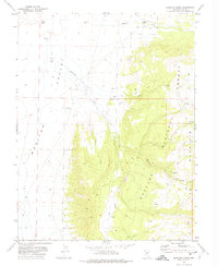 Download a high-resolution, GPS-compatible USGS topo map for Mosquito Creek, NV (1974 edition)
