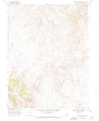 Download a high-resolution, GPS-compatible USGS topo map for Mount Airy Mesa, NV (1971 edition)
