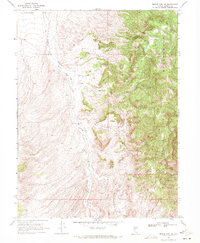 Download a high-resolution, GPS-compatible USGS topo map for Mount Airy NE, NV (1971 edition)