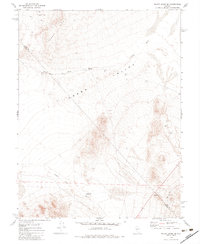 Download a high-resolution, GPS-compatible USGS topo map for Mount Annie SE, NV (1984 edition)