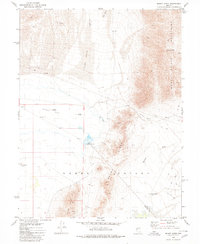 Download a high-resolution, GPS-compatible USGS topo map for Mount Annie, NV (1980 edition)