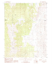 Download a high-resolution, GPS-compatible USGS topo map for Mount Como, NV (1988 edition)