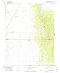 Download a high-resolution, GPS-compatible USGS topo map for Mount Grafton NE, NV (1977 edition)