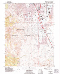 Download a high-resolution, GPS-compatible USGS topo map for Mount Rose NE, NV (1994 edition)