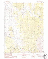 Download a high-resolution, GPS-compatible USGS topo map for Mount Siegel, NV (1987 edition)