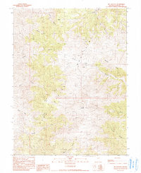 Download a high-resolution, GPS-compatible USGS topo map for Mt Augusta, NV (1990 edition)