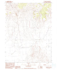 Download a high-resolution, GPS-compatible USGS topo map for Mt Moses SE, NV (1990 edition)