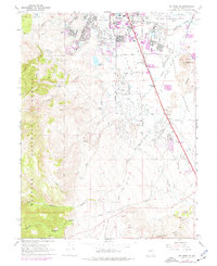 preview thumbnail of historical topo map of Washoe County, NV in 1969