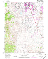 Download a high-resolution, GPS-compatible USGS topo map for Mt Rose NE, NV (1983 edition)