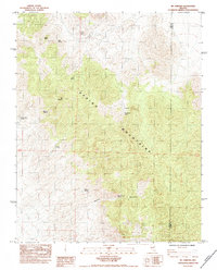 Download a high-resolution, GPS-compatible USGS topo map for Mt Stirling, NV (1984 edition)