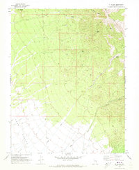Download a high-resolution, GPS-compatible USGS topo map for Mt Wilson, NV (1973 edition)