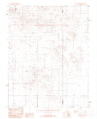 Download a high-resolution, GPS-compatible USGS topo map for Mud Lake NW, NV (1988 edition)