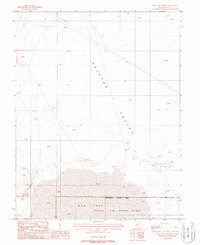 Download a high-resolution, GPS-compatible USGS topo map for Mud Lake North, NV (1988 edition)