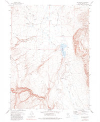 Download a high-resolution, GPS-compatible USGS topo map for Mud Meadow, NV (1981 edition)