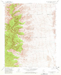 preview thumbnail of historical topo map of Clark County, NV in 1969