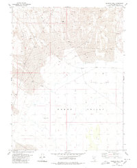 Download a high-resolution, GPS-compatible USGS topo map for Murphys Well, NV (1980 edition)