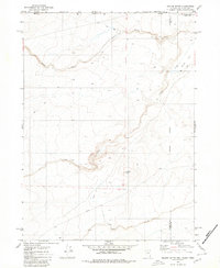 Download a high-resolution, GPS-compatible USGS topo map for Nadine Butte, NV (1980 edition)