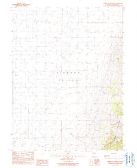 Download a high-resolution, GPS-compatible USGS topo map for North of Eureka, NV (1990 edition)