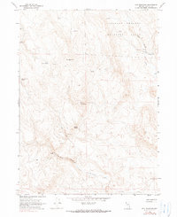 Download a high-resolution, GPS-compatible USGS topo map for Nut Mountain, NV (1990 edition)