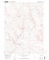 Download a high-resolution, GPS-compatible USGS topo map for Nut Mountain, NV (1990 edition)