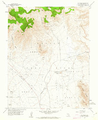 Download a high-resolution, GPS-compatible USGS topo map for Oak Spring, NV (1962 edition)