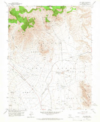Download a high-resolution, GPS-compatible USGS topo map for Oak Spring, NV (1966 edition)