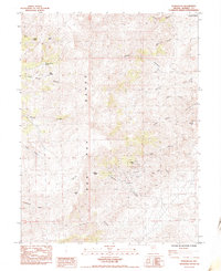Download a high-resolution, GPS-compatible USGS topo map for Olinghouse, NV (1985 edition)