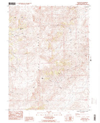 Download a high-resolution, GPS-compatible USGS topo map for Olinghouse, NV (1985 edition)