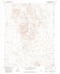 Download a high-resolution, GPS-compatible USGS topo map for Outlaw Springs, NV (1980 edition)