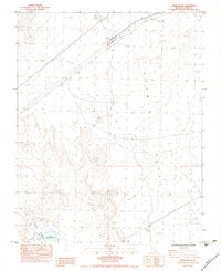 Download a high-resolution, GPS-compatible USGS topo map for Overton NW, NV (1983 edition)