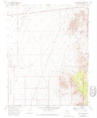 Download a high-resolution, GPS-compatible USGS topo map for Pahroc Spring SE, NV (1986 edition)