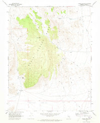 preview thumbnail of historical topo map of Lincoln County, NV in 1970