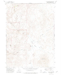 Download a high-resolution, GPS-compatible USGS topo map for Paiute Meadows, NV (1977 edition)