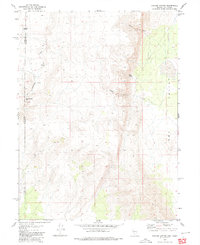 Download a high-resolution, GPS-compatible USGS topo map for Parker Canyon, NV (1980 edition)