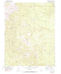 Download a high-resolution, GPS-compatible USGS topo map for Parsnip Peak, NV (1990 edition)
