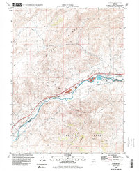 Download a high-resolution, GPS-compatible USGS topo map for Patrick, NV (1980 edition)