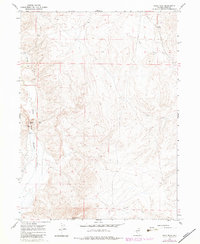 Download a high-resolution, GPS-compatible USGS topo map for Peko Peak, NV (1983 edition)