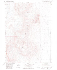 Download a high-resolution, GPS-compatible USGS topo map for Pidgeon Spring SW, NV (1980 edition)