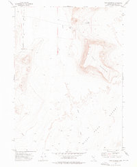 Download a high-resolution, GPS-compatible USGS topo map for Pinto Mountain, NV (1976 edition)