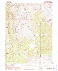 Download a high-resolution, GPS-compatible USGS topo map for Pinto Summit, NV (1990 edition)