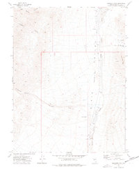 Download a high-resolution, GPS-compatible USGS topo map for Pirouette Mtn, NV (1976 edition)