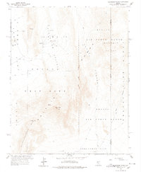 Download a high-resolution, GPS-compatible USGS topo map for Plutonium Valley, NV (1978 edition)