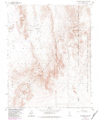 Download a high-resolution, GPS-compatible USGS topo map for Plutonium Valley, NV (1984 edition)
