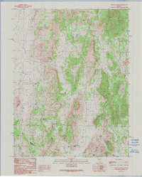 Download a high-resolution, GPS-compatible USGS topo map for Pogues Station, NV (1990 edition)