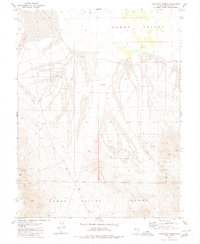Download a high-resolution, GPS-compatible USGS topo map for Poinsettia Spring, NV (1980 edition)