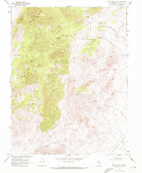 Download a high-resolution, GPS-compatible USGS topo map for Portuguese Mtn, NV (1972 edition)