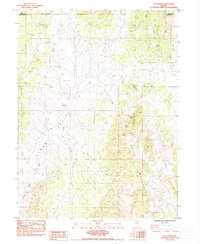 Download a high-resolution, GPS-compatible USGS topo map for Pot Spring, NV (1984 edition)